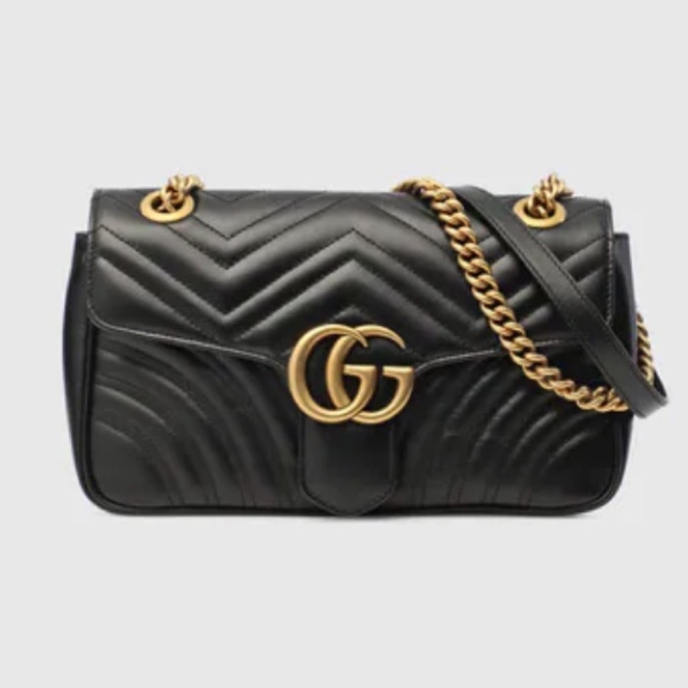 GG Marmont small matelassé shoulder bag